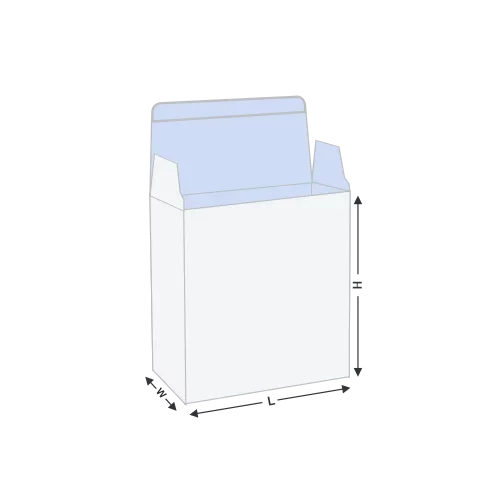 1-2-3 bottom tuck top box
