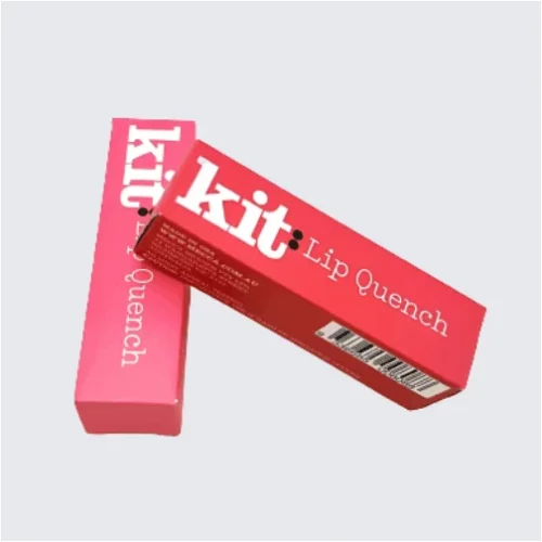 Stylish lipstick box showcasing premium finishes