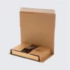 Durable book packaging box for secure shipping.