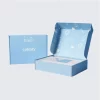 Sturdy custom mailer boxes stacked for shipment