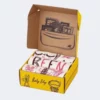 Custom shirt packaging box with elegant finish.