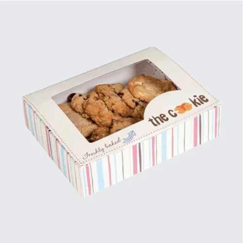 White cardboard boxes with lids
