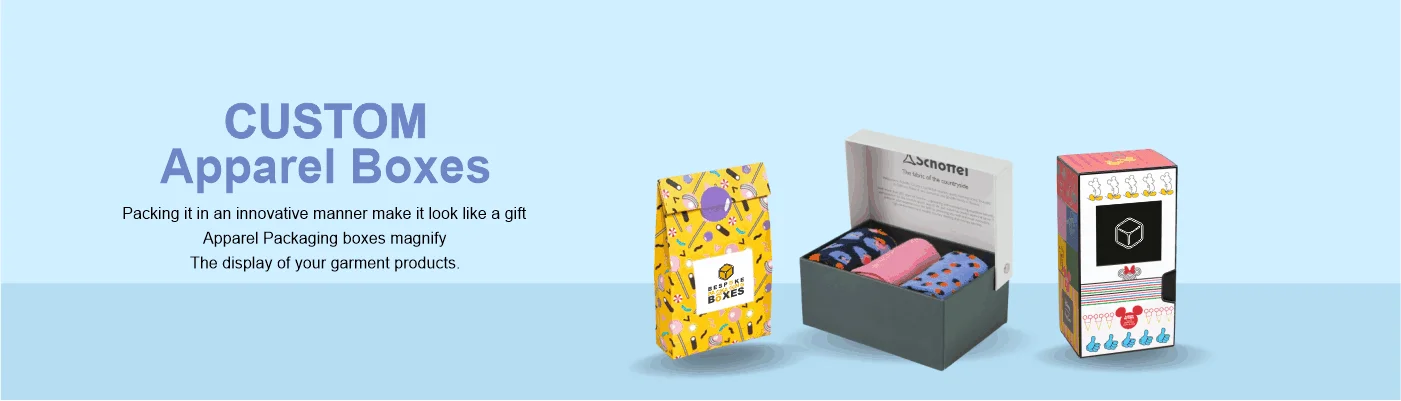 Durable apparel packaging for retail clothing items.