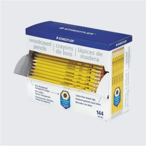 Durable pencil storage box for professionals.