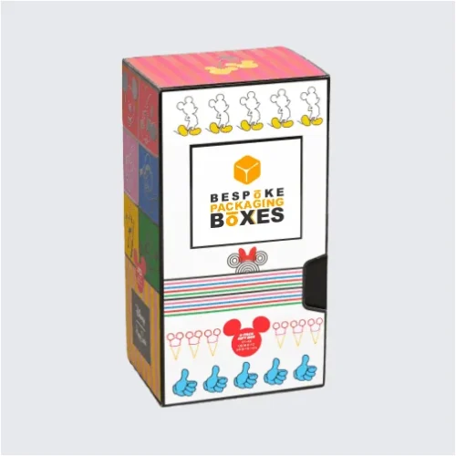 Premium socks packaging box with sleek presentation.